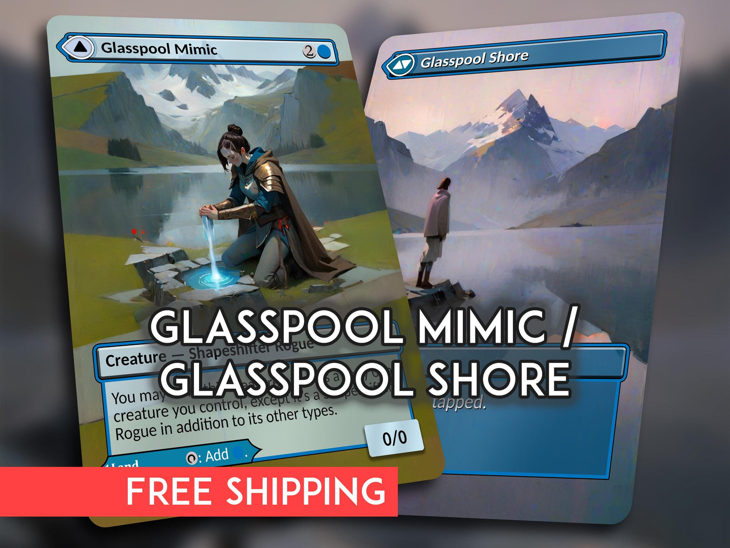 Glasspool Mimic / Glasspool Shore MDFC Proxy