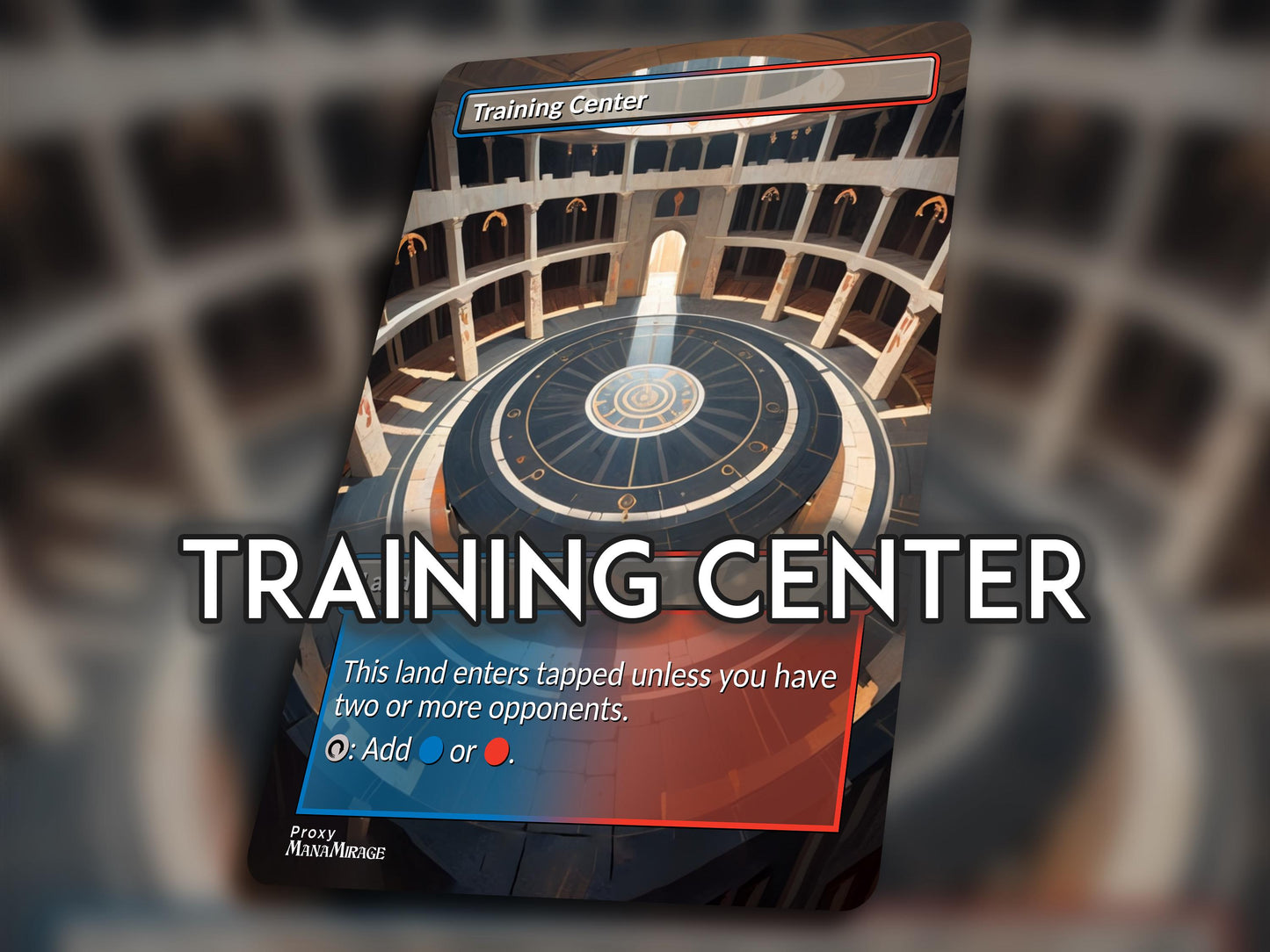 Training Center Bond Land Proxy