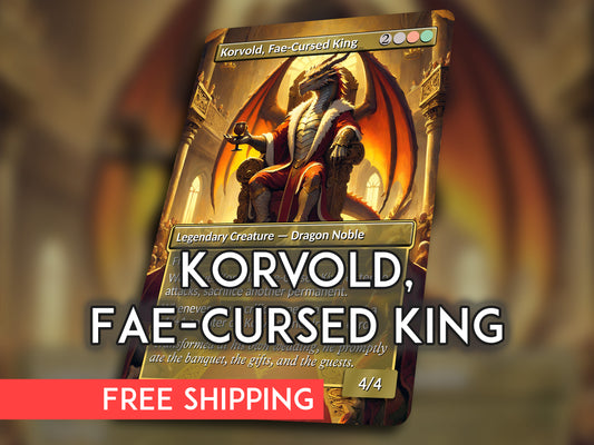 Korvald, Fae Cursed King Proxy