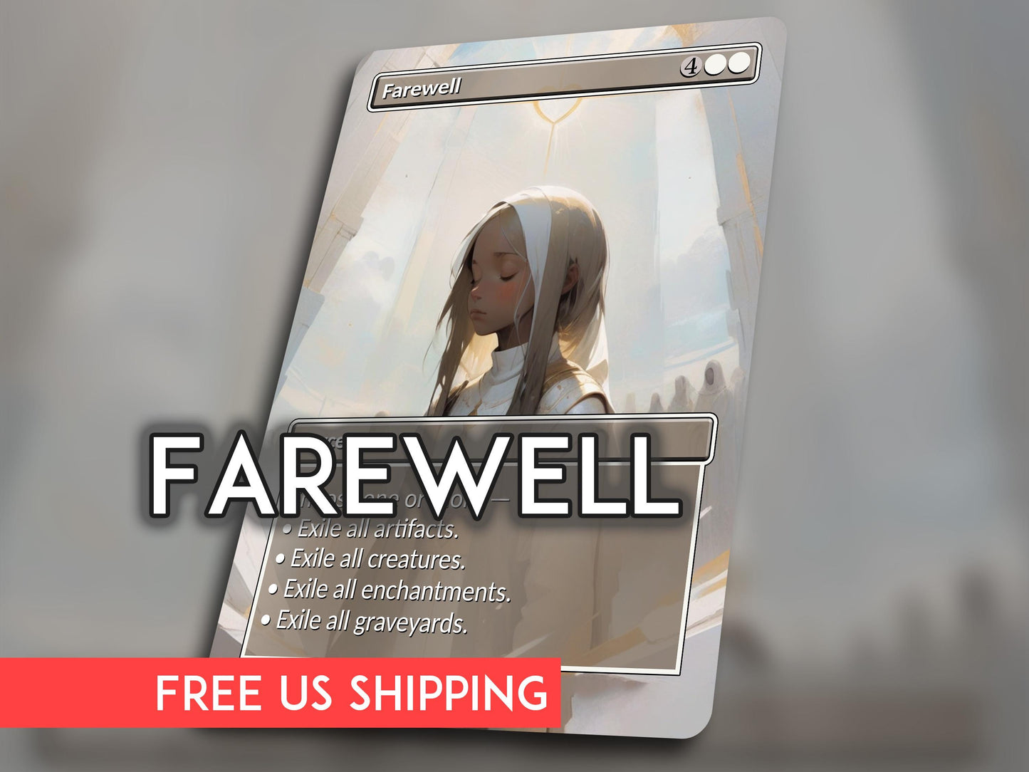 Farewell MTG Proxy Card: Commander Playtest