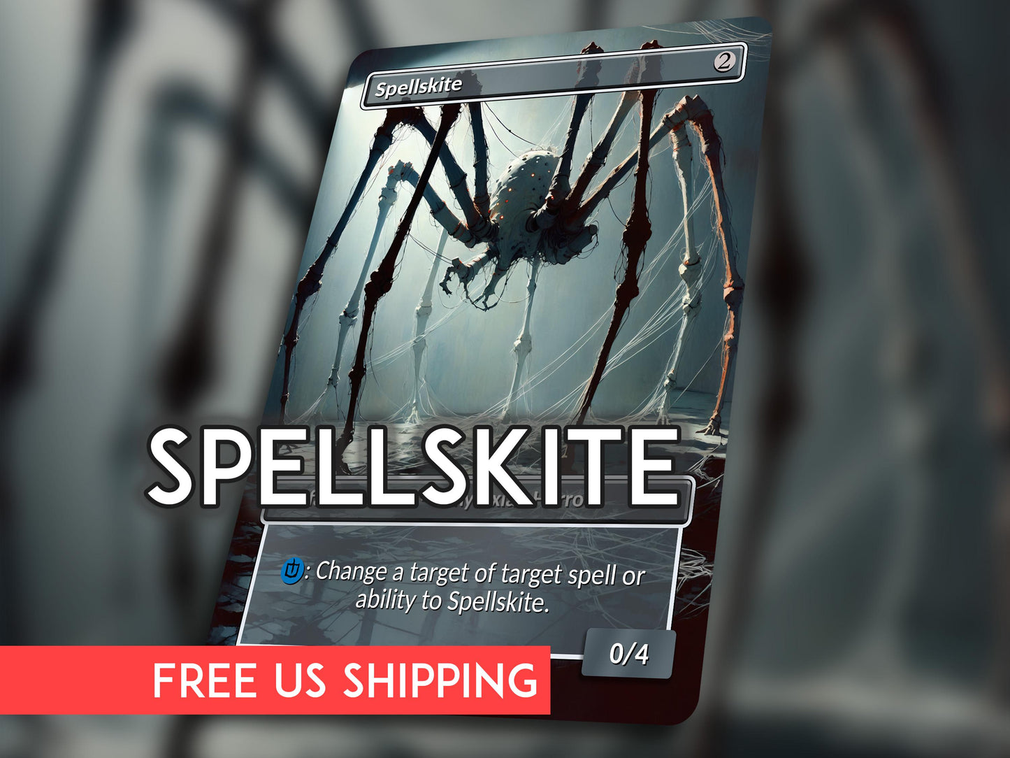 Spellskite MTG Proxy Card: Original Artwork Commander Card