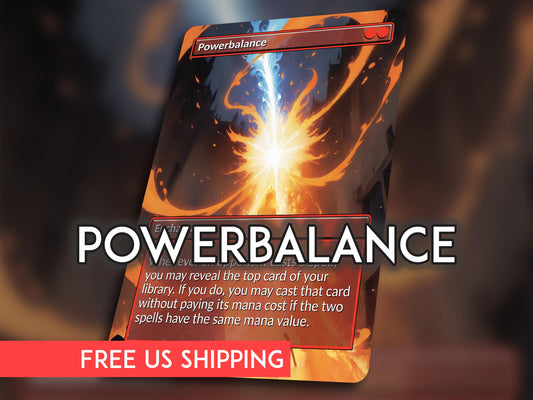 Powerbalance MTG Proxy Card: Original Artwork